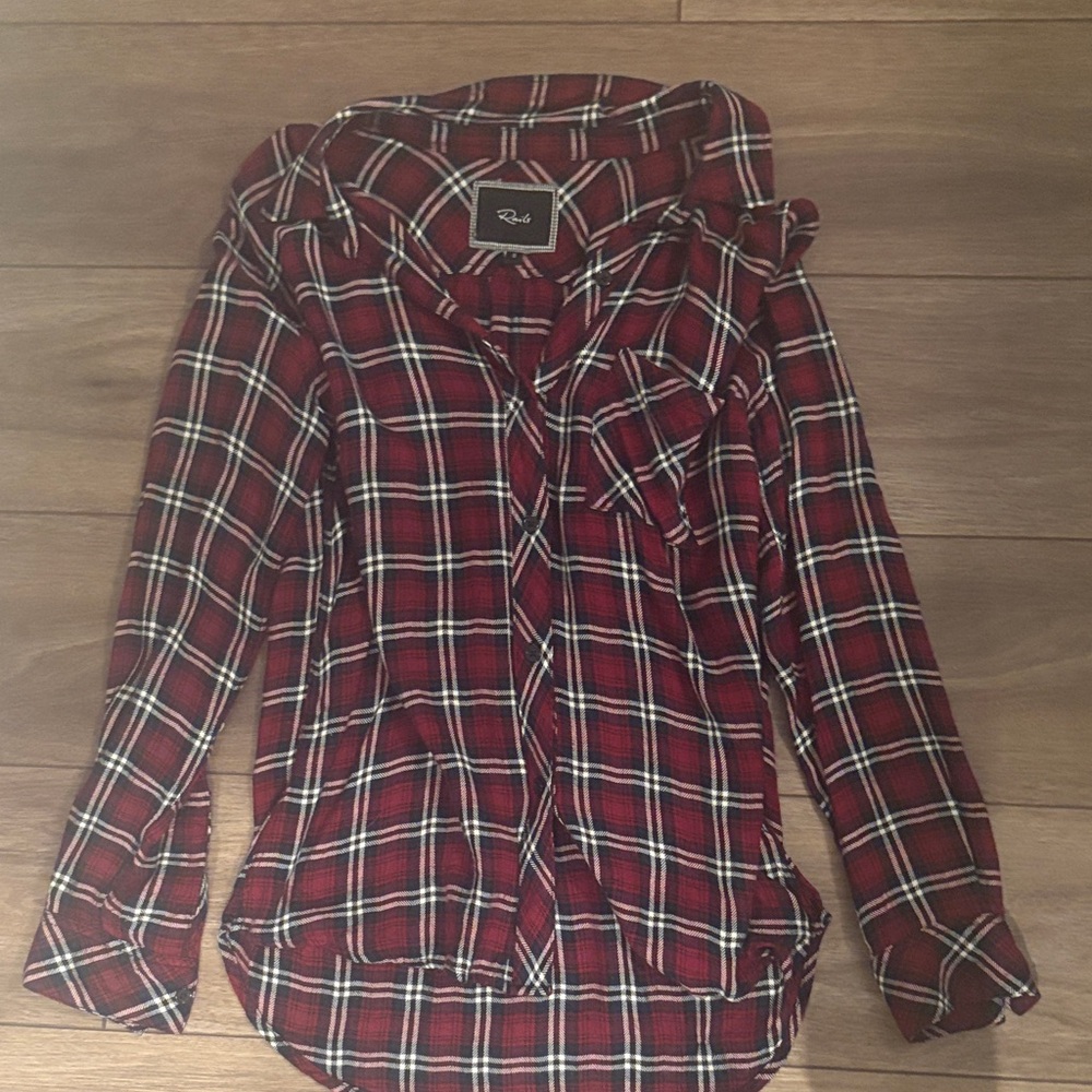 Rails Red and Black Plaid Shirt